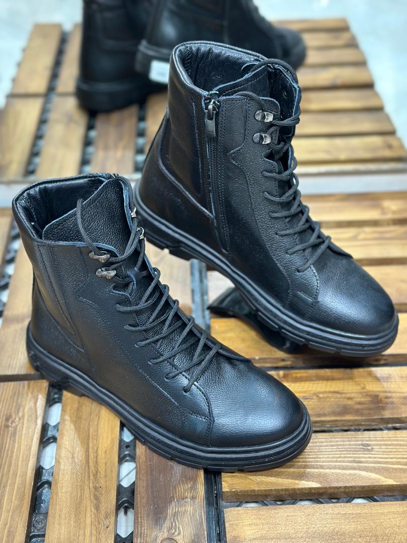 بوت چرم طبیعی مردانه ترند سال