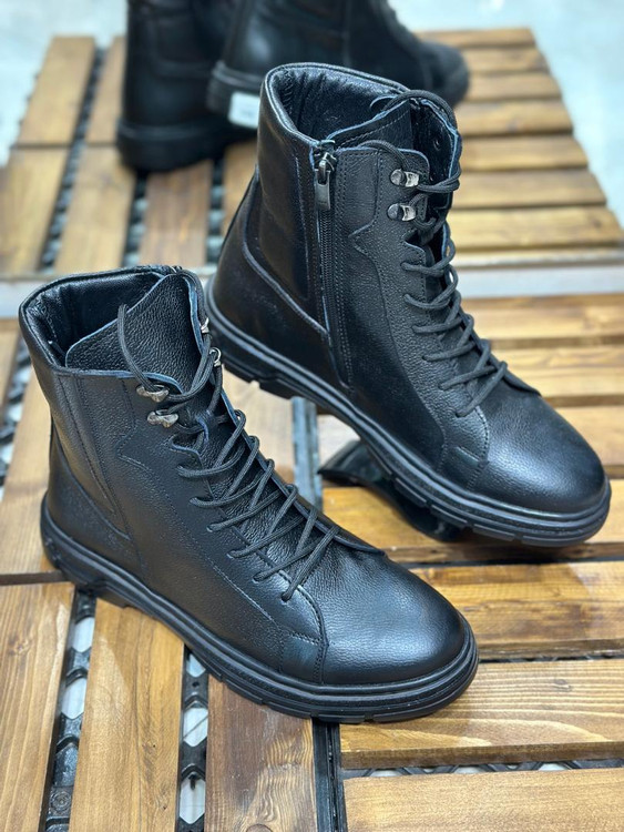 بوت چرم طبیعی مردانه ترند سال