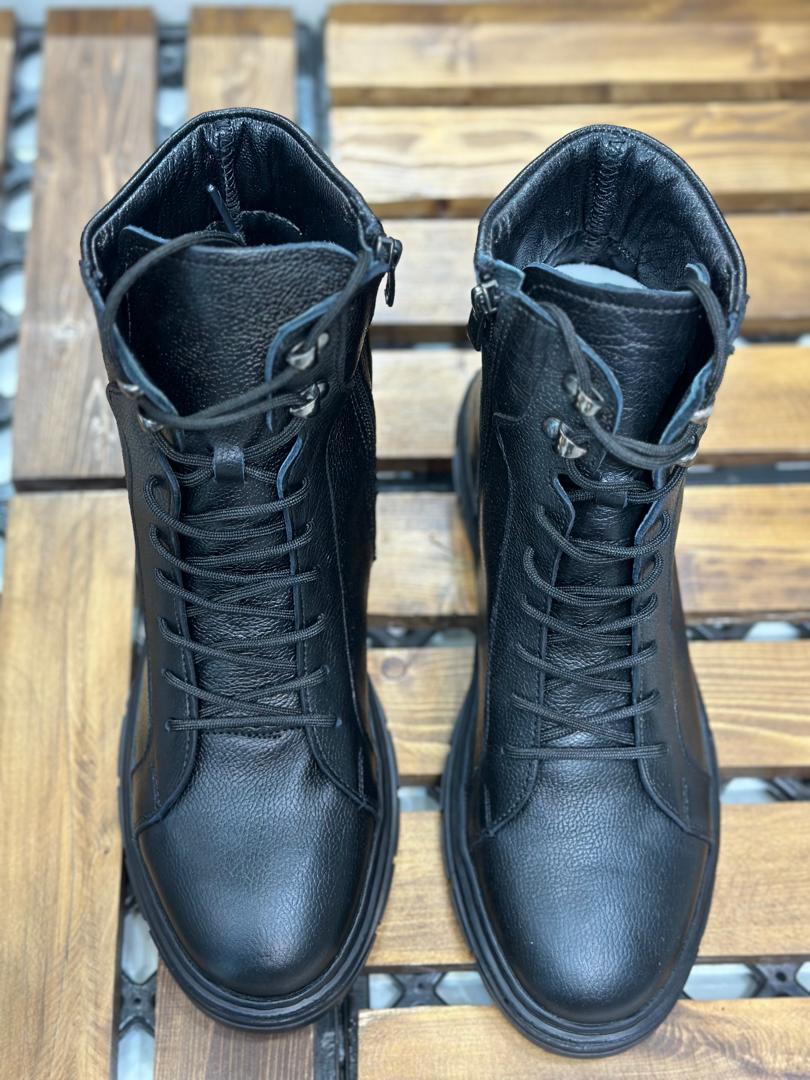 بوت چرم طبیعی مردانه