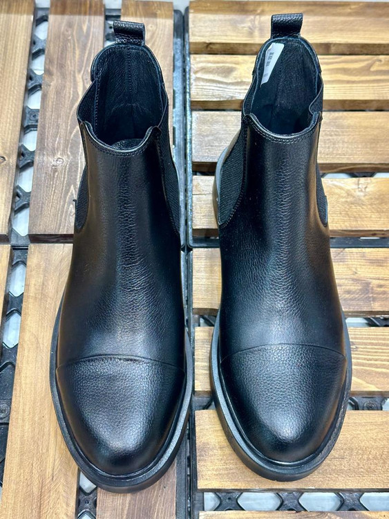 نیم بوت چرم طبیعی تبریز